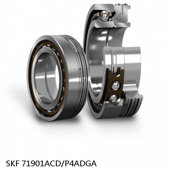 71901ACD/P4ADGA SKF Super Precision,Super Precision Bearings,Super Precision Angular Contact,71900 Series,25 Degree Contact Angle