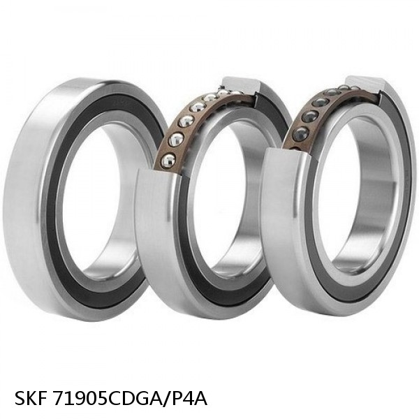 71905CDGA/P4A SKF Super Precision,Super Precision Bearings,Super Precision Angular Contact,71900 Series,15 Degree Contact Angle