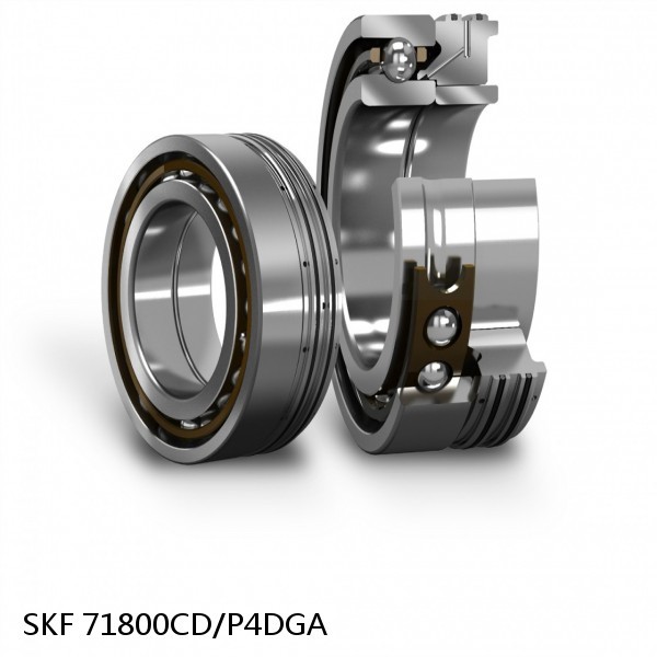 71800CD/P4DGA SKF Super Precision,Super Precision Bearings,Super Precision Angular Contact,71800 Series,15 Degree Contact Angle