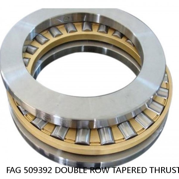 FAG 509392 DOUBLE ROW TAPERED THRUST ROLLER BEARINGS